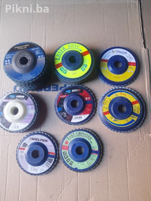 Profi disk za brušenje sa papirima 115/125x22mm - ploče za brušen 12