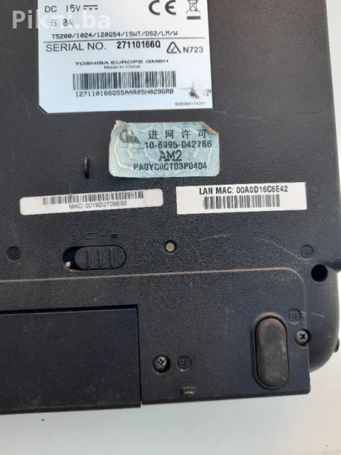 Toshiba Satellite A100-906 (PSAA9E) - ZA DIJELOVE