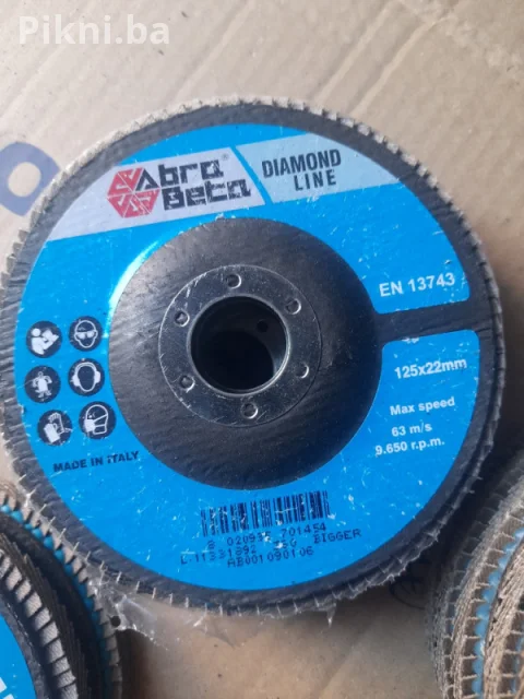 Profi disk za brušenje sa papirima za metal 125x22mm 4