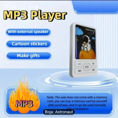 MP3 plejer sa zvučnikom - Novo - Astronaut Edition (Slatka esteti