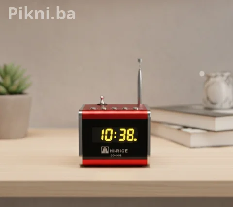 Prienosni mikro USB-AUX-CD zvučnik, mp3 radio fm plejer