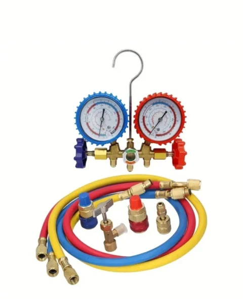 Set Manometara za Auto Klime i HVAC (R134a, R22, R404a) 7