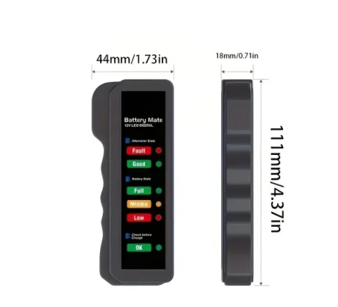 12V Tester Akumulatora i Alternatora BM310 / Digitalni Indikator