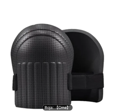 Štitnici za koljena od meke pjene - NOVO (Crni)