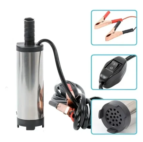 Potopna Pumpa za Gorivo i Ulje 12V | Inox | Za Dizel i Vodu
