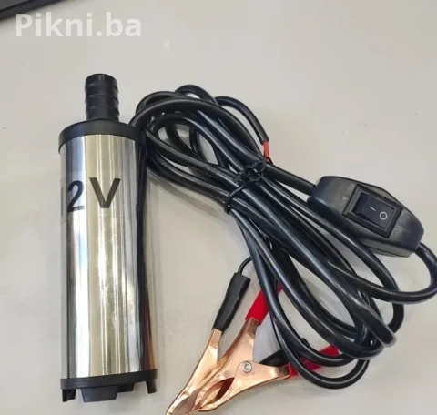 Potopna Pumpa za Gorivo i Ulje 12V | Inox | Za Dizel i Vodu 7