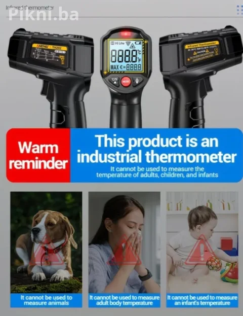 Infracrveni Laserski Termometar ANENG TH202 (50 C do 60 C) 7
