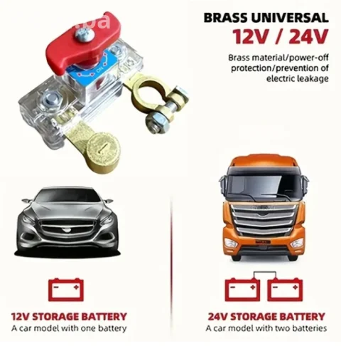 Glavni prekidač akumulatora (HEBL) / 12V/24V / Novo! 40 KM 3