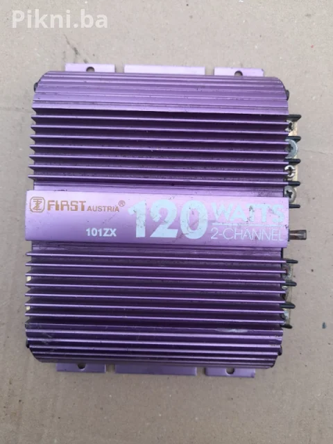 100% ISPRAVNO! AUTO POJAČALO FIRST Austria 101ZX | 2 CH, 120W | 4