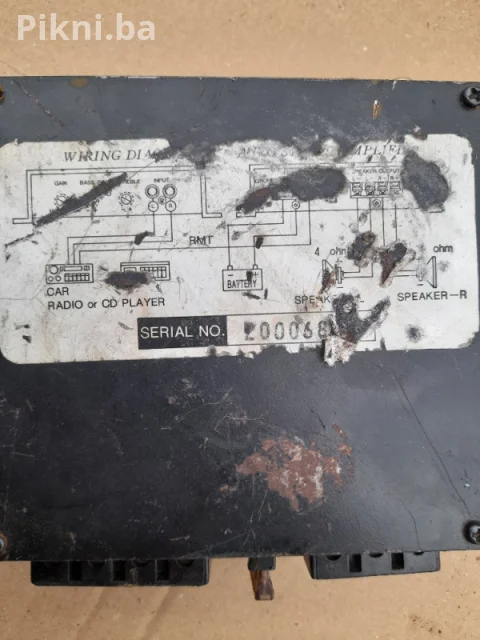100% ISPRAVNO! AUTO POJAČALO FIRST Austria 101ZX | 2 CH, 120W | 4