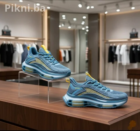RASPRODAJA! Plave Sportske Patike sa Vazdušnim Đonom, NOVO, Br.45 6