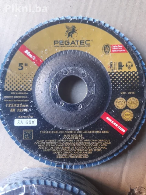 Profi Disk za brušenje sa papirima 125x22mm - brusne ploče 4