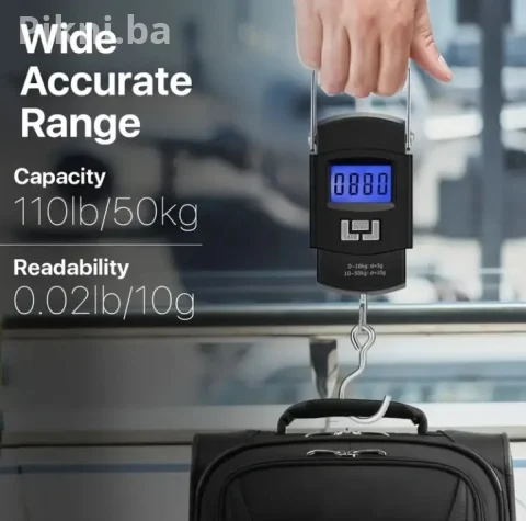 NOVO! Prijenosna Digitalna Vaga (50kg) - HIT Cijena 20 KM! 5