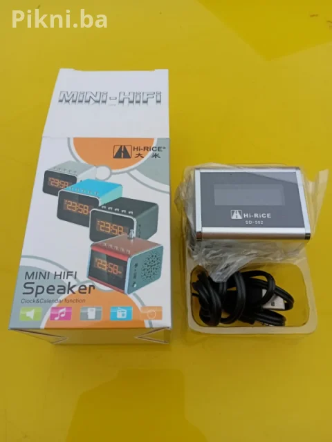 HIT PONUDA! Novi Hi-Rice SD-502 Mini HiFi Zvučnici - Idealni za P 15