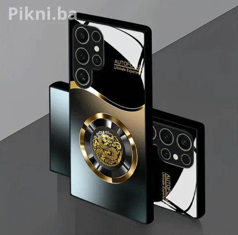 PREMIUM Dragon Glass Maska za Samsung S24 / S25 Ultra / Gold Edit 5