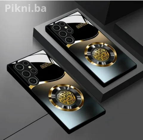 PREMIUM Dragon Glass Maska za Samsung S24 / S25 Ultra / Gold Edit 3