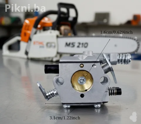 NOVO! ZAMJENSKI KARBURATOR za STIHL MS210, MS230, MS250 8