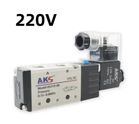 NOVO! Industrijski Pneumatski Solenoidni Ventil 5 2 - 220V 24v 12 50 KM