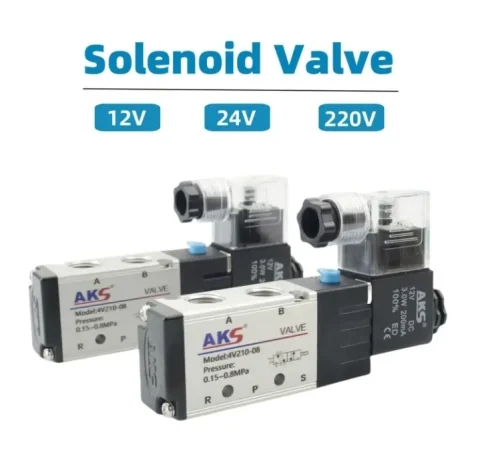 NOVO! Industrijski Pneumatski Solenoidni Ventil 5 2 - 220V 24v 12 50 KM