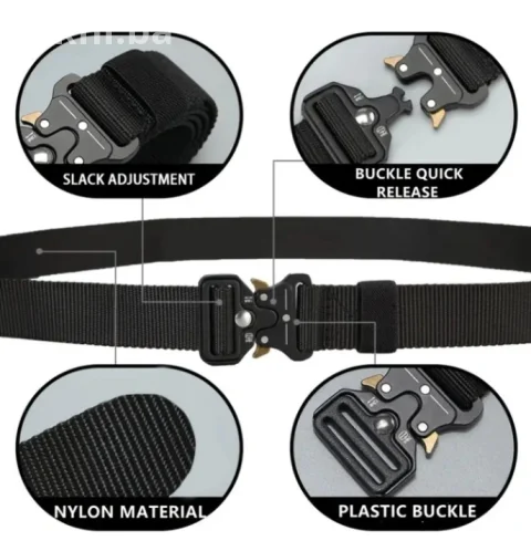 Taktički Opasač sa Metalnom Kopčom (Cobra) - ZELENI - NOVO 6