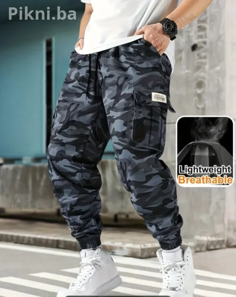 Maskirne Pantalone Sive (Urban Camo) - Novo - XL