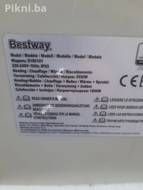 Bestway Lay-Z-Spa Pumpa / Grijač pumpa za bazen pumpe 7