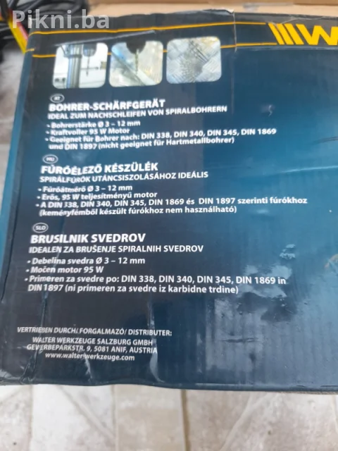NOVO! Oštrač Svrdla / Burgija WORKZONE (95W, 3-12mm) - PROFESIONA 4