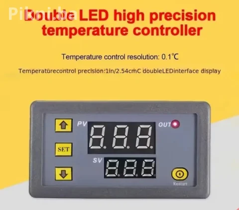 NOVO! Digitalni Termostat W3230 AC 220V / 20A - Industrijska Snag 6