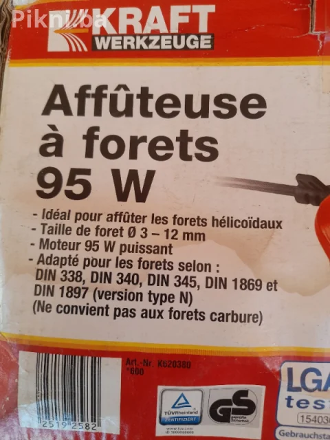 Masina za ostrenje burgija borera svrdla Made in AUSTRIJA 11