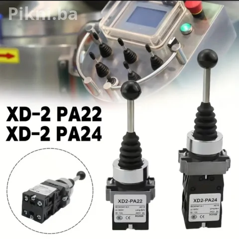 NOVO! Industrijski Joystick Prekidač (Džojstik) XD2-PA24 | 4 Pozi