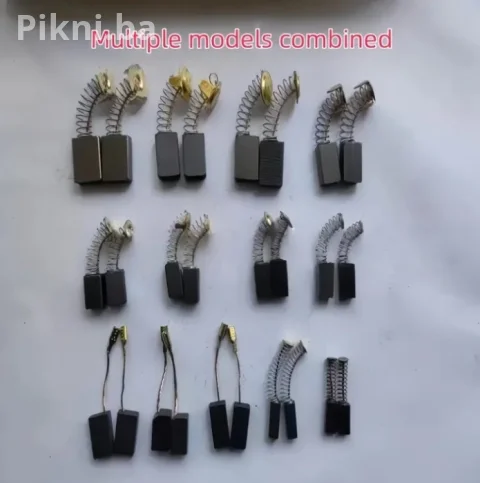 NOVI SET: 50 Komada Zamjenskih Ugljenih Četkica (Multisize) - Za 6
