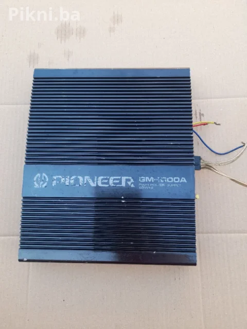 100% ISPRAVNO! VINTAGE PIONEER Auto Pojačalo GM-1000A | JAPAN
