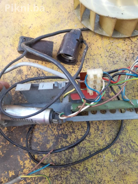 Ventilator turbina 220v 180mm sa elektronikom i prekidacem 4