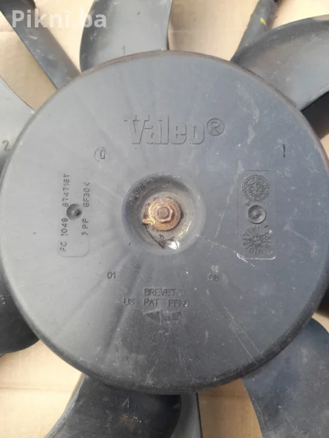 Ventilator turbina VALEO 12volti elektro motor elektromotori 5