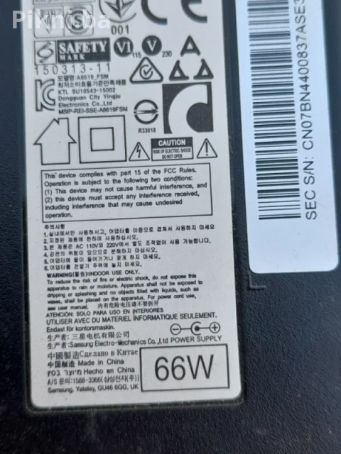 ZA PRODAJU: ORIGINAL SAMSUNG ADAPTER 19V / 3.47A (66W) PUNJAČ 5