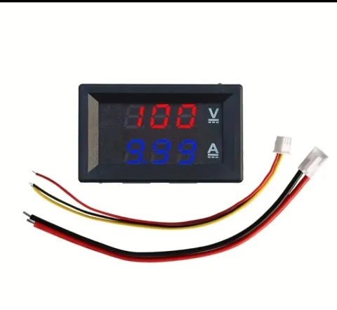 NOVO! Digitalni Voltmetar i Ampermetar (DC 100V / 10A) - 13 KM! 5