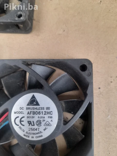 Ventilator turbina 12v coler hladnjak cooleri 6x6,5x5cm 4
