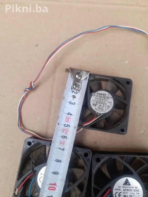 Ventilator turbina 12v coler hladnjak cooleri 6x6,5x5cm