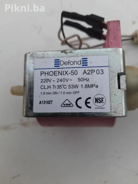 Pumpa za vodu naftu solenoid / peglu DEFOND Phoenix-50 (1.8MPa) 7