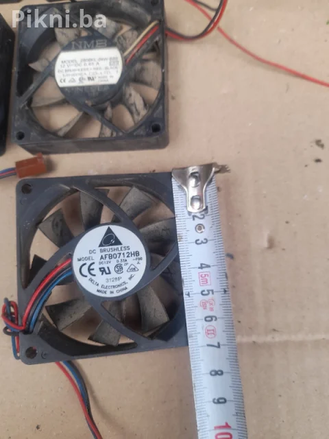 Ventilator turbina 12v coler hladnjak cooleri 7x7cm 3