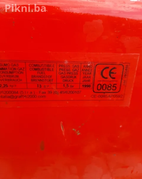 🔥 Profesionalni Gasni Top - Agrotherm 29 kW 🔥 (Potpuno ispravan!)