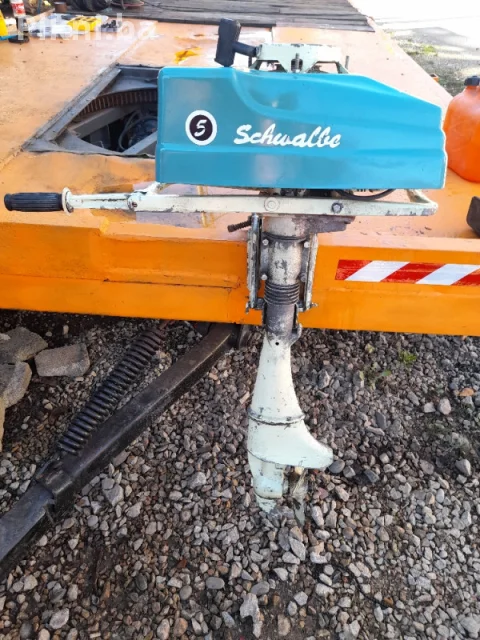 RIJETKO! Vanbrodski Motor SCHWABE 5 ISPRAVAN Radi savršeno! 6