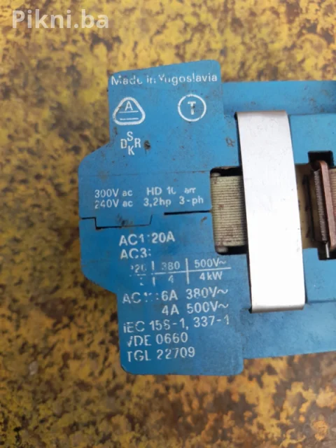 Kontaktor iskra Ko-31E 20A sklopka prekidac 3