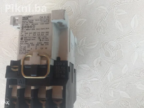 KONTAKTOR Elektro sklopka CA 3-12 4-5,5kw 25A 5