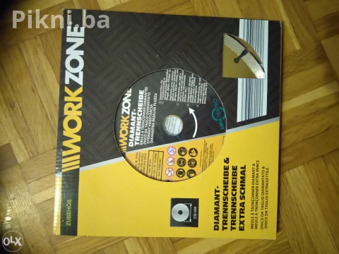 PAKET: 2x Ploče 230mm! RADNA ZONA NOVA Dijamantska + Obična za Kam