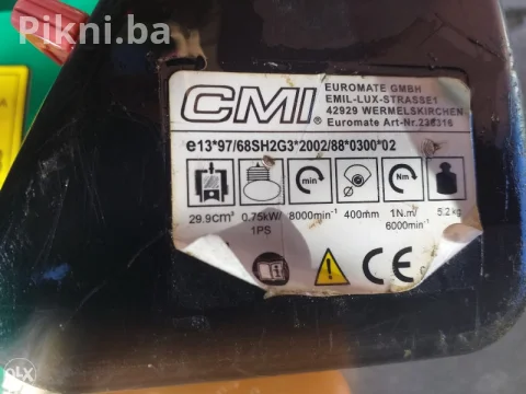 Trimer na benzin CMI Germany ima video pod detaljno 9