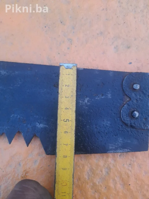 STARA RUČNA PILA ZA DVOJE JARMAČA Preko 140 cm Kolekcionarska 6