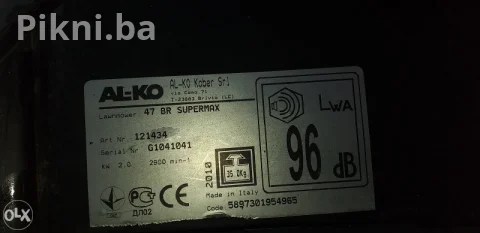 Kosilica AL-KO sa Briggs & Stratton motorom - 5 konja, sa vučom! kosačica 5