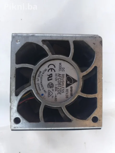 Delta ventilator velike snage 60x60mm (AFB0612DE) - 12V / 0.48A - S