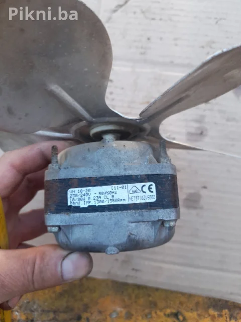 Ventilator turbina 220mm 1550obr 38w elektro motor elektromotori 4